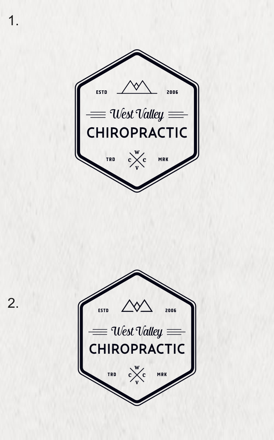 Logo Design by Ankit Bhattarai for West Valley Chiropractic | Design #13839642