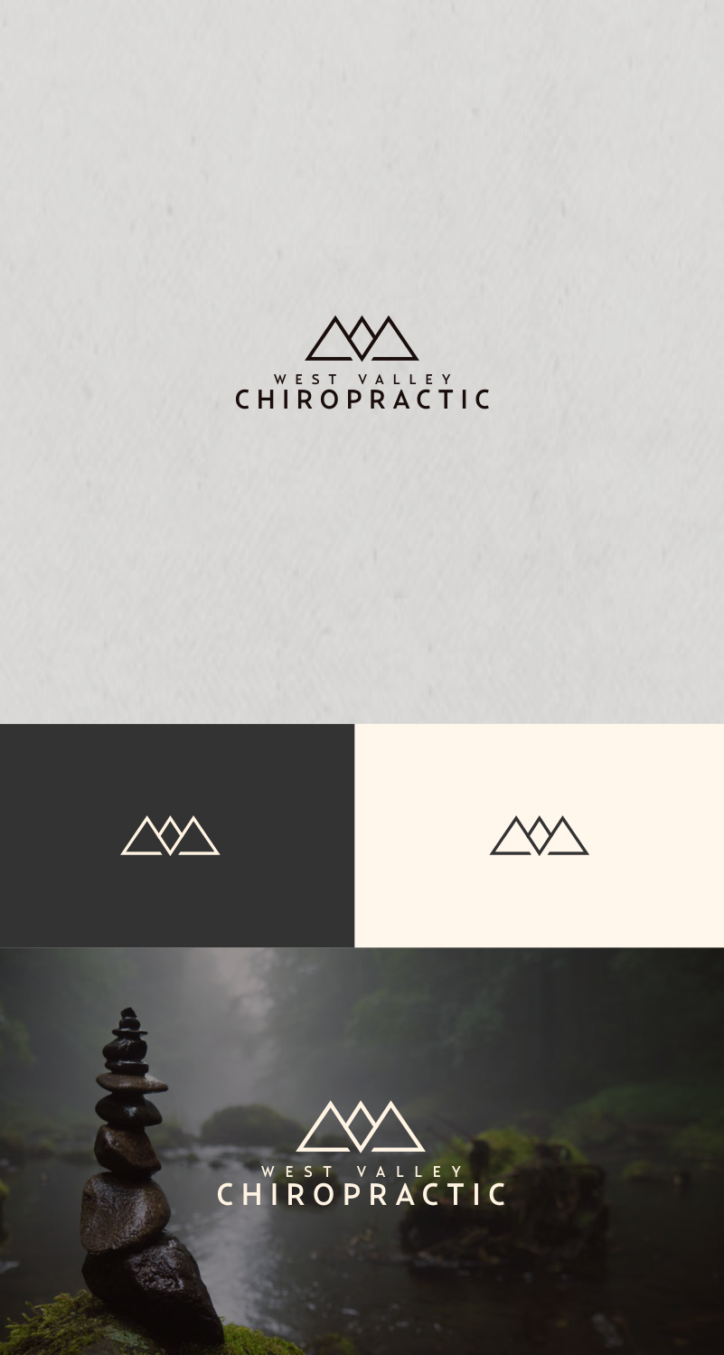 Logo Design by Ankit Bhattarai for West Valley Chiropractic | Design #13914277