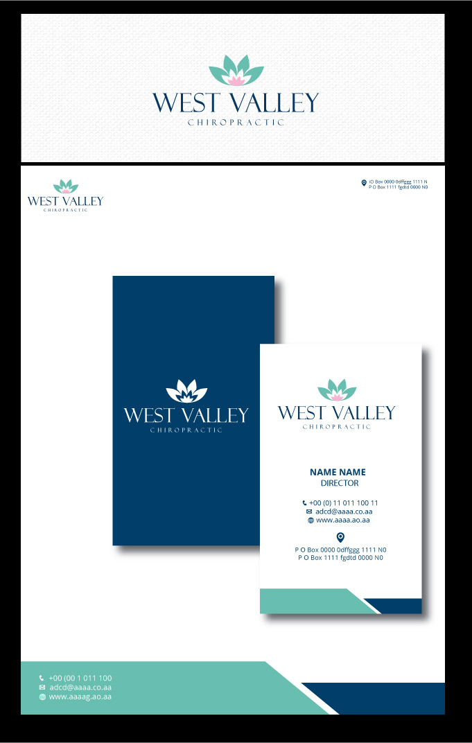Logo Design by zebronicgraphic for West Valley Chiropractic | Design #13775439