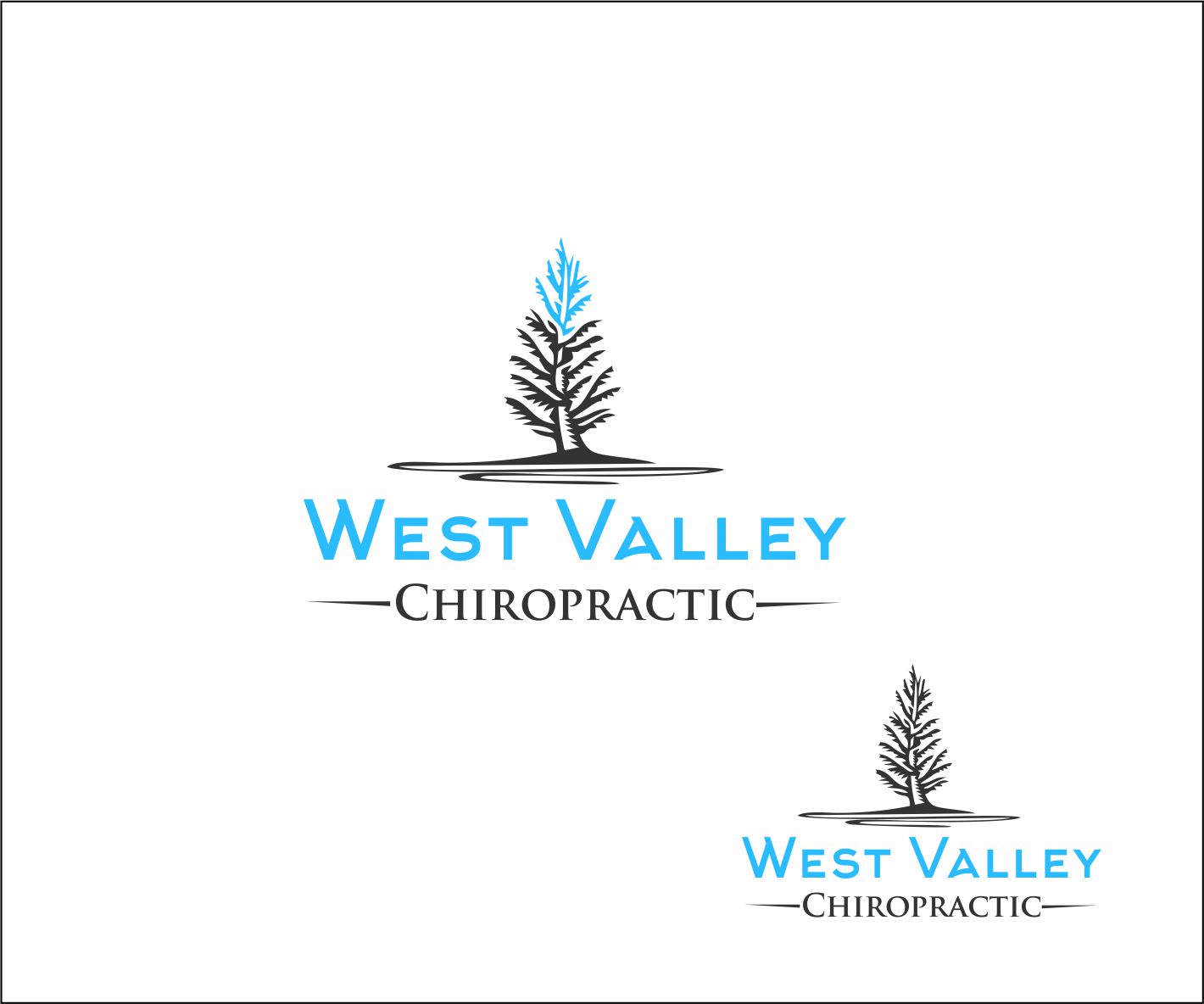 Logo-Design von Sue Rogers für West Valley Chiropractic | Design #13791824