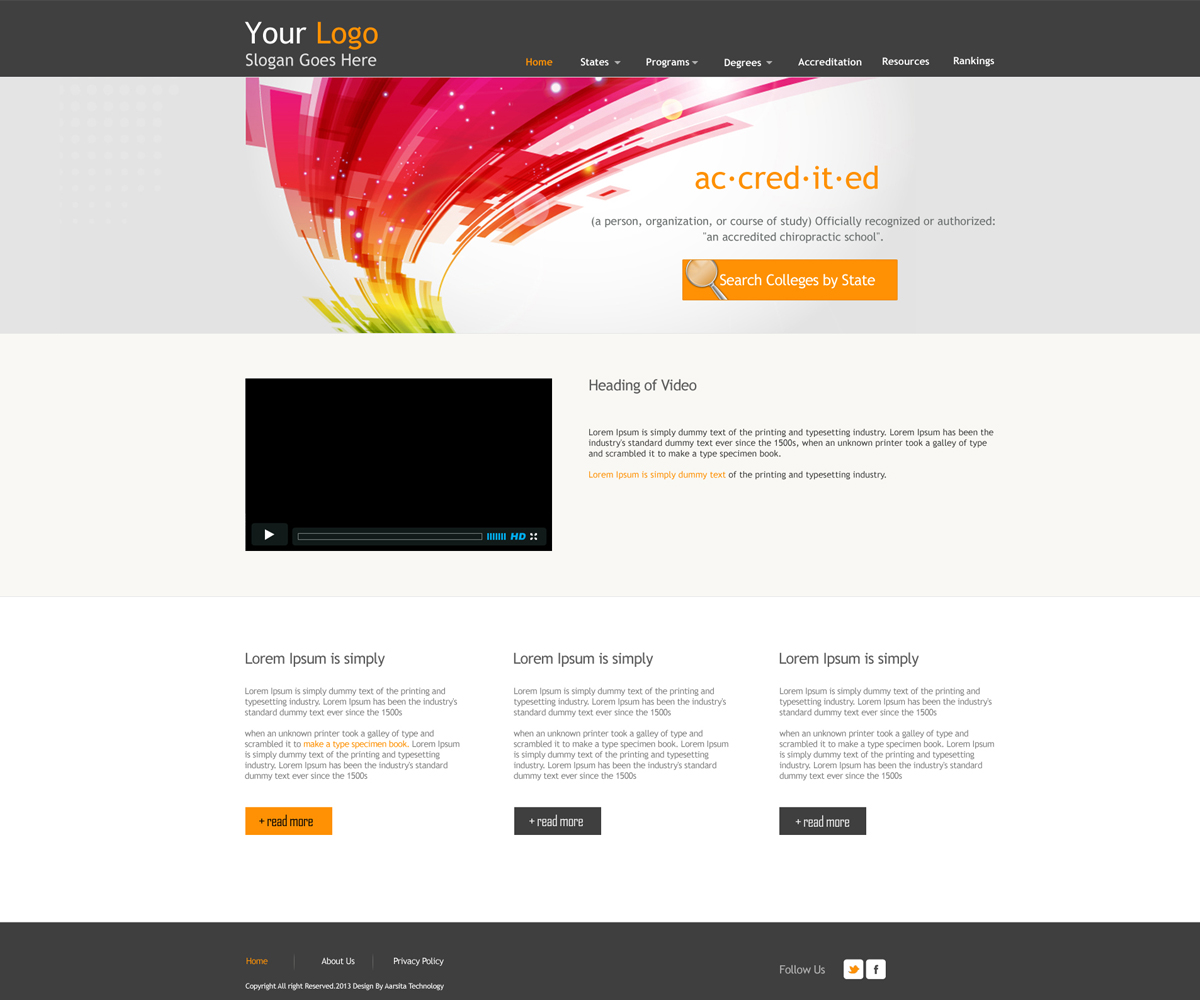 Web Design par aarsita pour ce projet | Design #2469152
