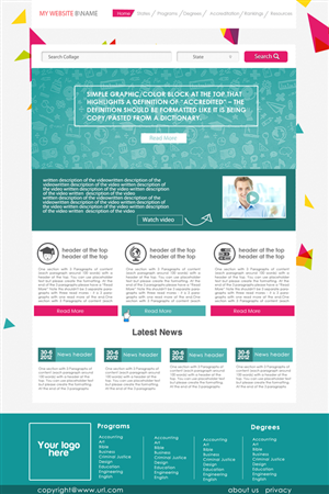 Web Design par adam designs pour ce projet | Design : #2477578