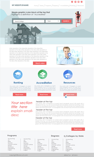 Web Design par adam designs pour ce projet | Design : #2482842