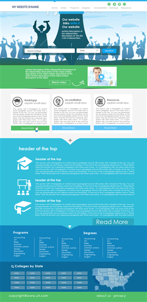 Web Design par adam designs pour ce projet | Design : #2490069