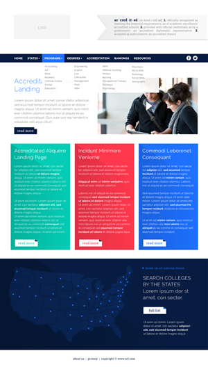 Web-Design von Monica für dieses Projekt | Design #2493274