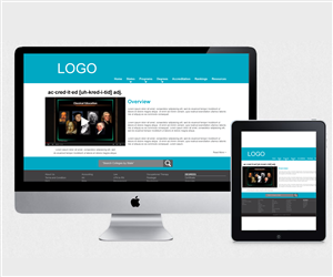 Need a clean & modern homepage for an education site + opportunity for longer term work | Diseño Web por HeroG®APHIX