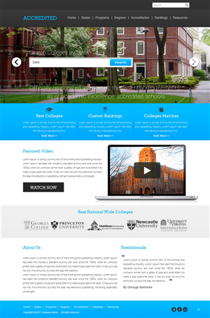 Web Design par pb pour ce projet | Design : #2478150