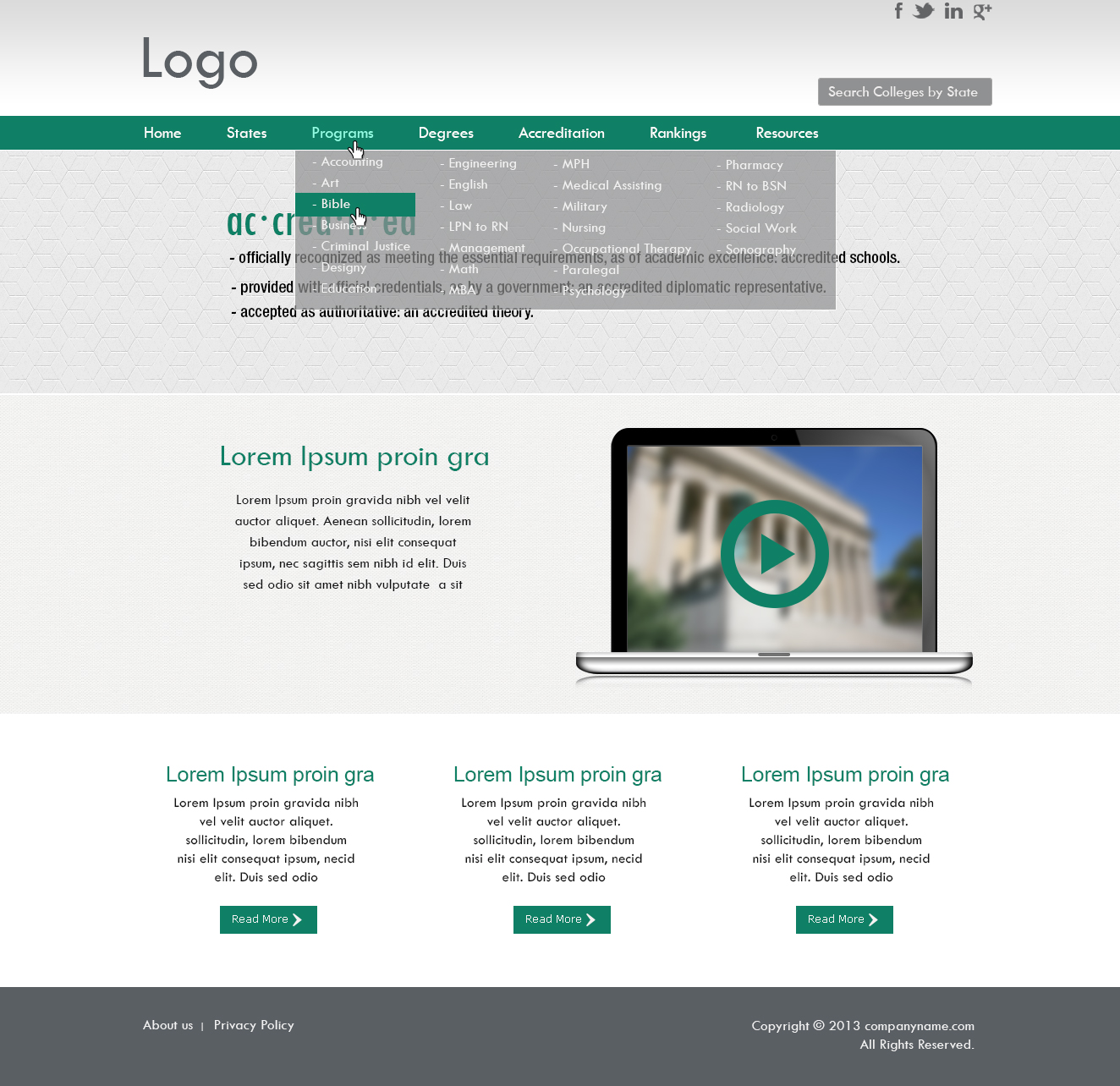 Web Design par Tanvir pour ce projet | Design #2470390