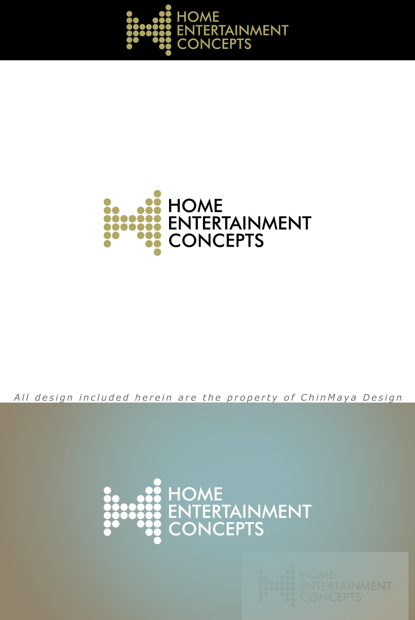 Logo Design by ChinMaya for Home Entertainment Concepts  | Design #13561820