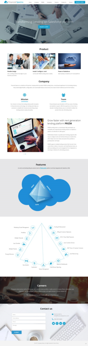 Web Design by pb for this project | Design: #13547036