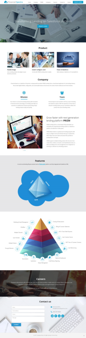 Web Design by pb for this project | Design: #13547038