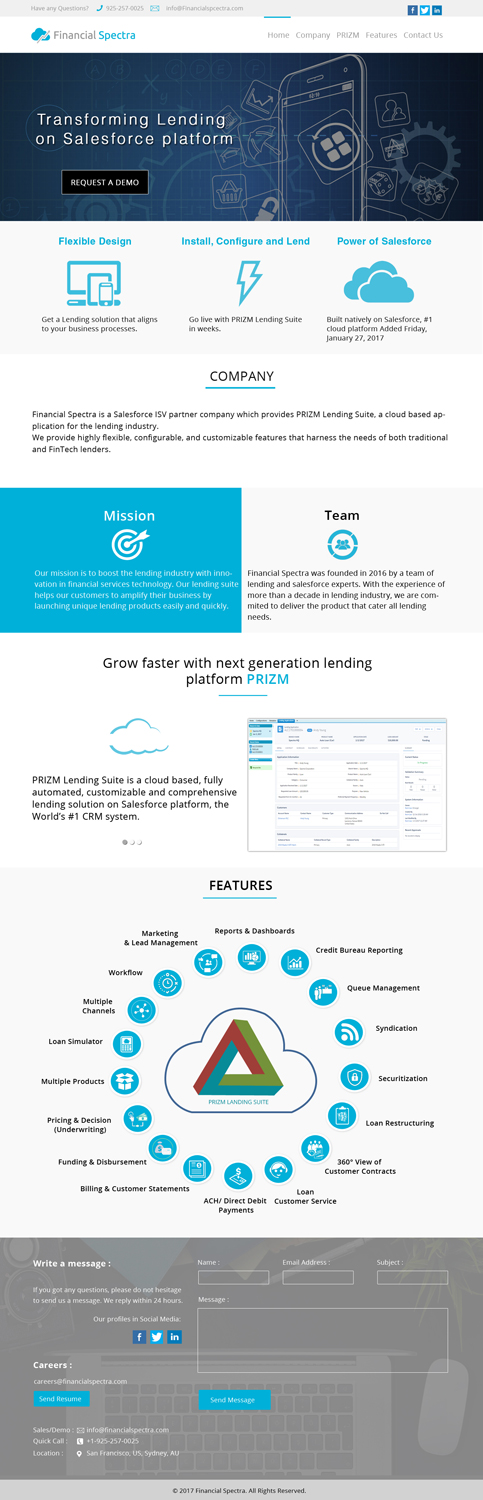Web Design by vipinkumar21 for this project | Design #13590985
