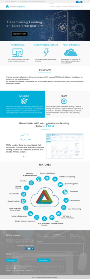 Web Design by vipinkumar21 for this project | Design: #13592889
