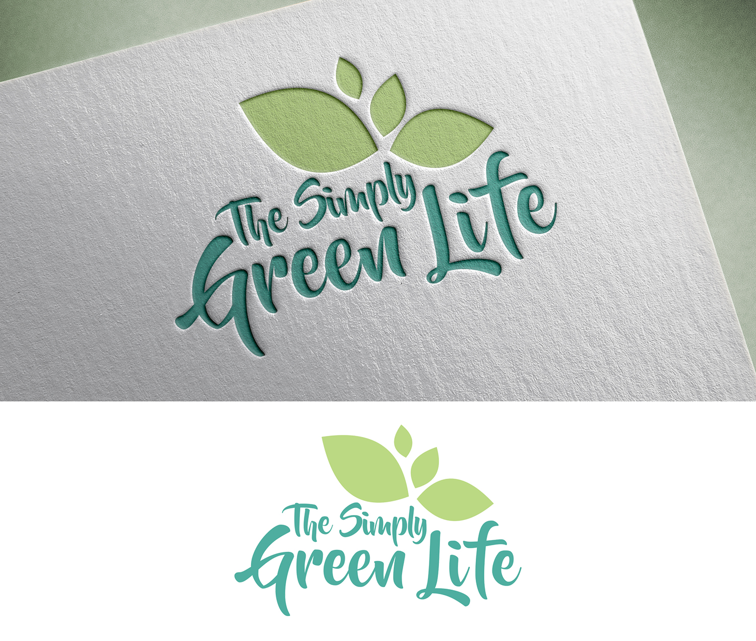 Logo Design by Ana White for The Simply Green Life | Design #13612203