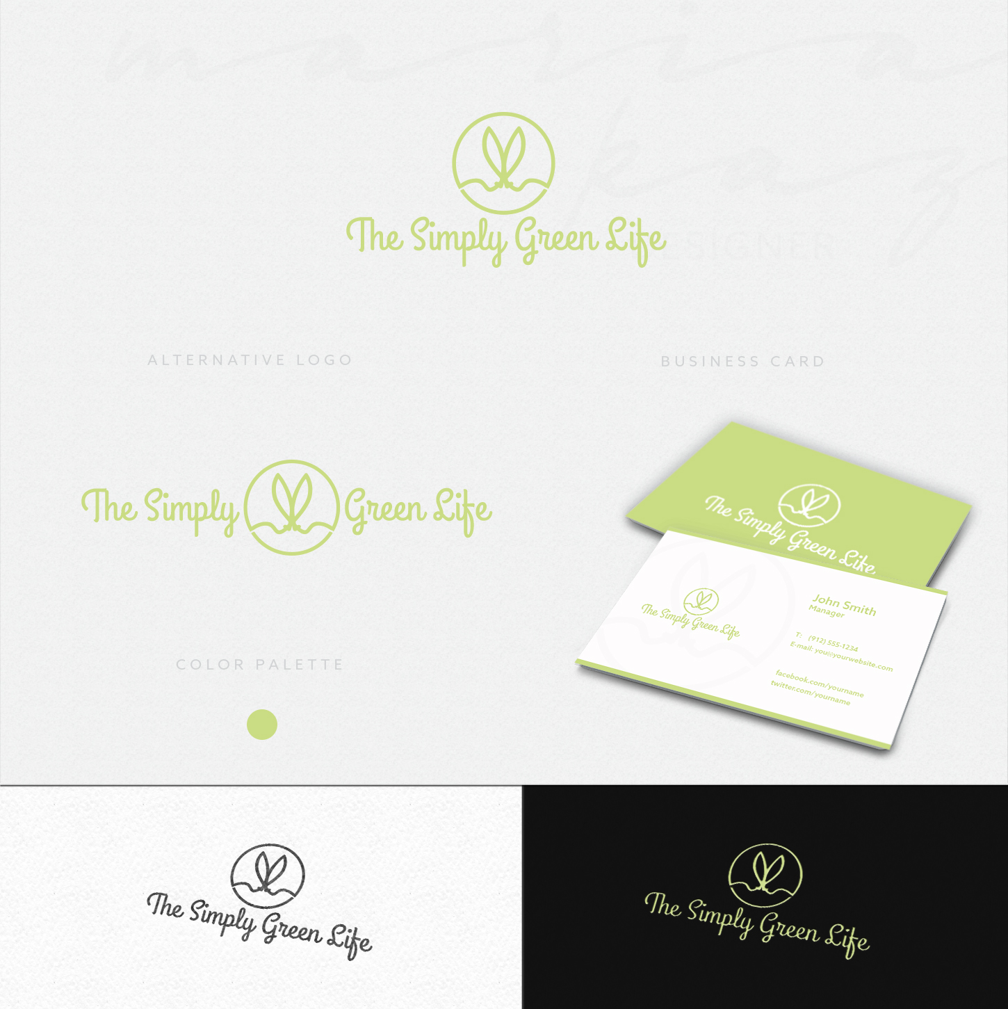 Diseño de Logo por maria-kaz para The Simply Green Life | Diseño #13612022