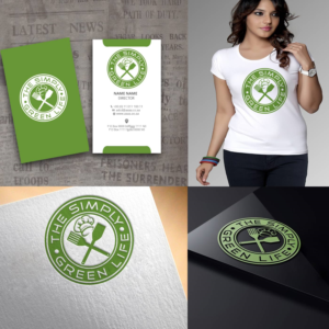 Logo Design by zebronicgraphic for The Simply Green Life | Design: #13510022