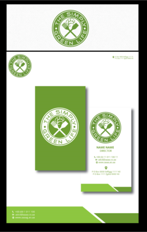 Logo Design by zebronicgraphic for The Simply Green Life | Design: #13510023