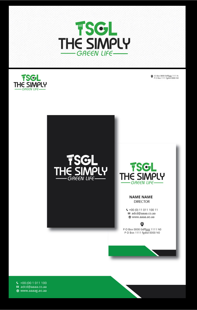 Logo Design by zebronicgraphic for The Simply Green Life | Design #13510050