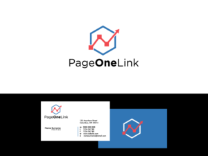 Page One Link | Logo Design by shanks