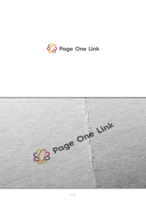 Page One Link | Logo Design by desert_fox99