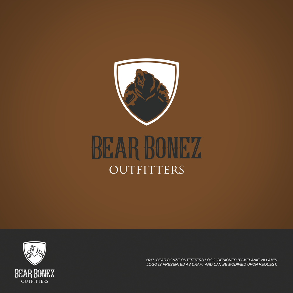 Logo Design by mvillamin for Bear Bonez Outfitters | Design #13573172