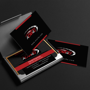 Business Card Design by Zeeshan Aslam