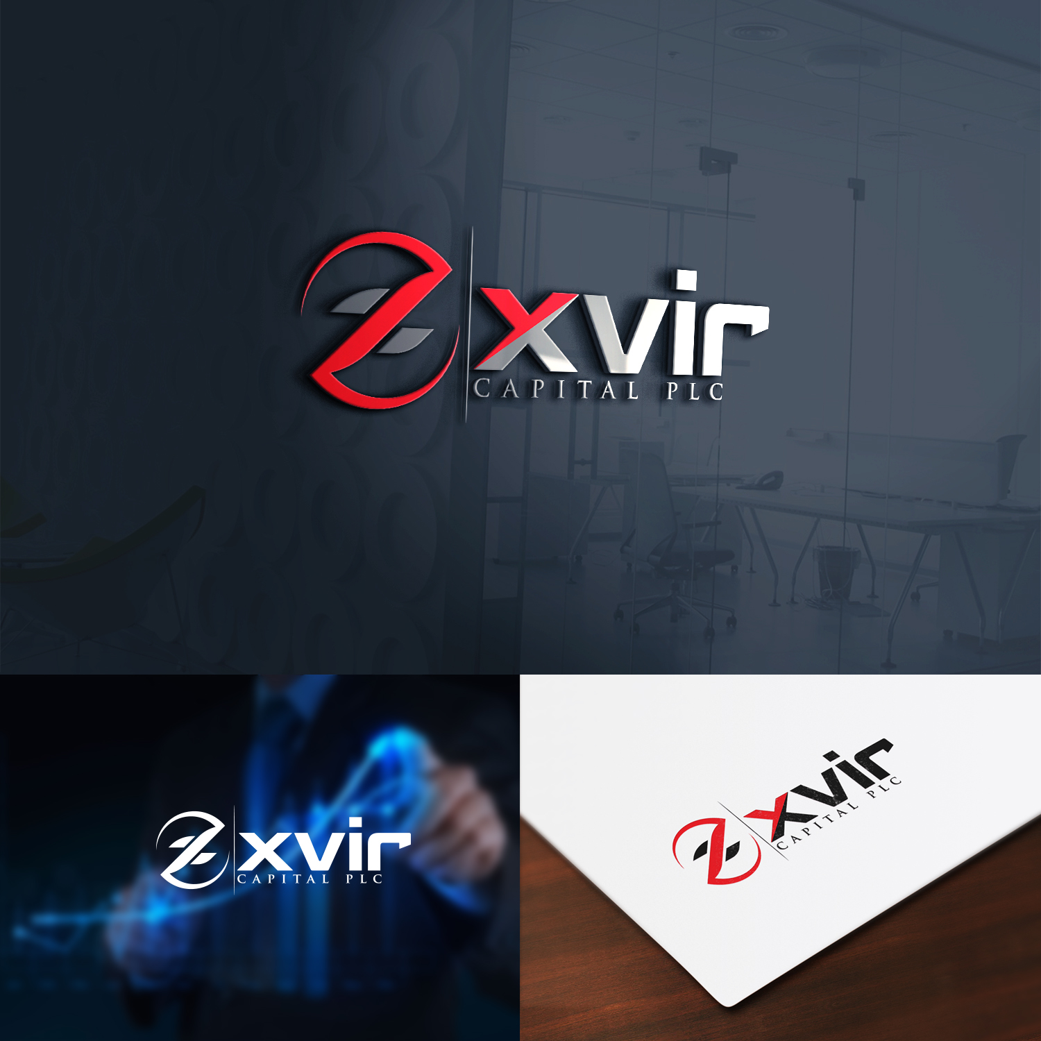 Logo Design by IMD-HUB for Xvir Capital Plc | Design #13502031