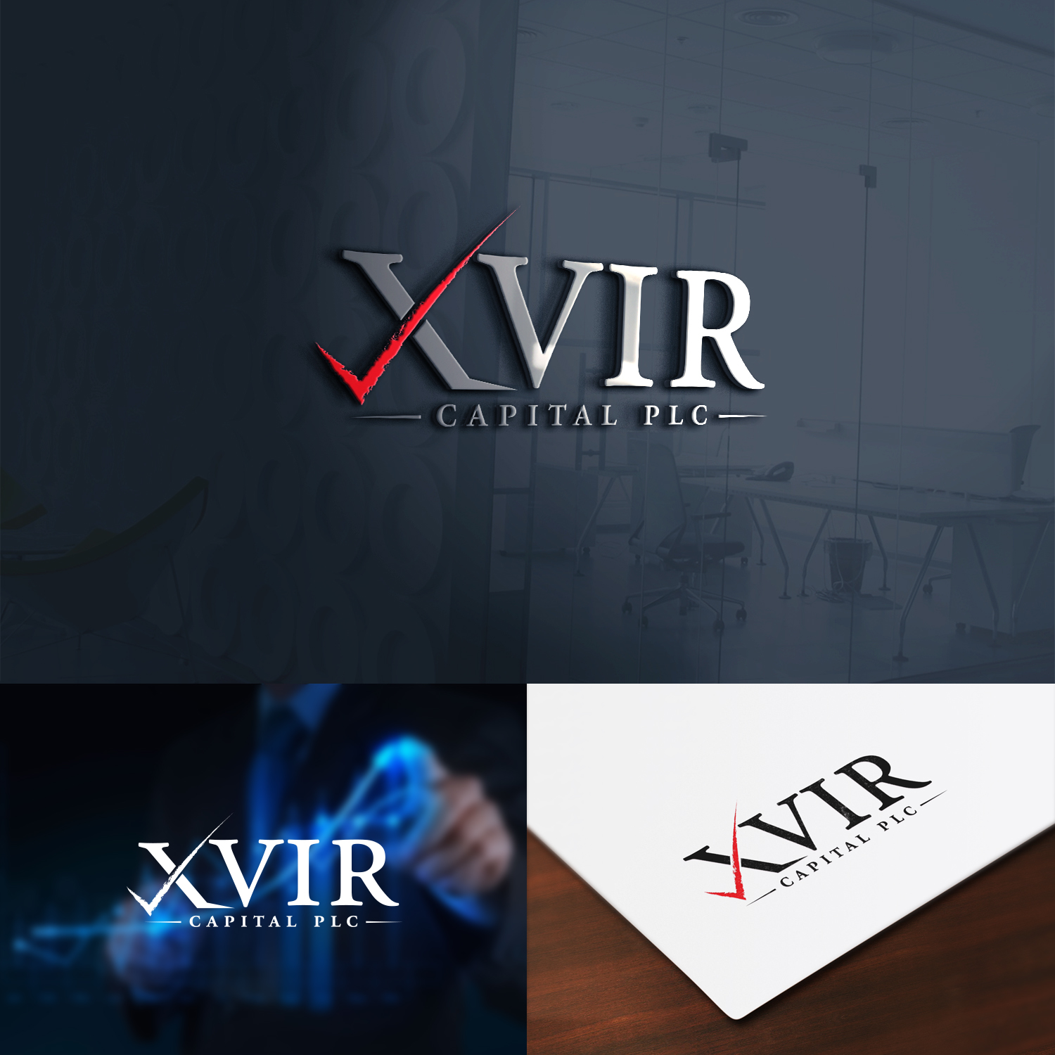 Logo Design by IMD-HUB for Xvir Capital Plc | Design #13502076