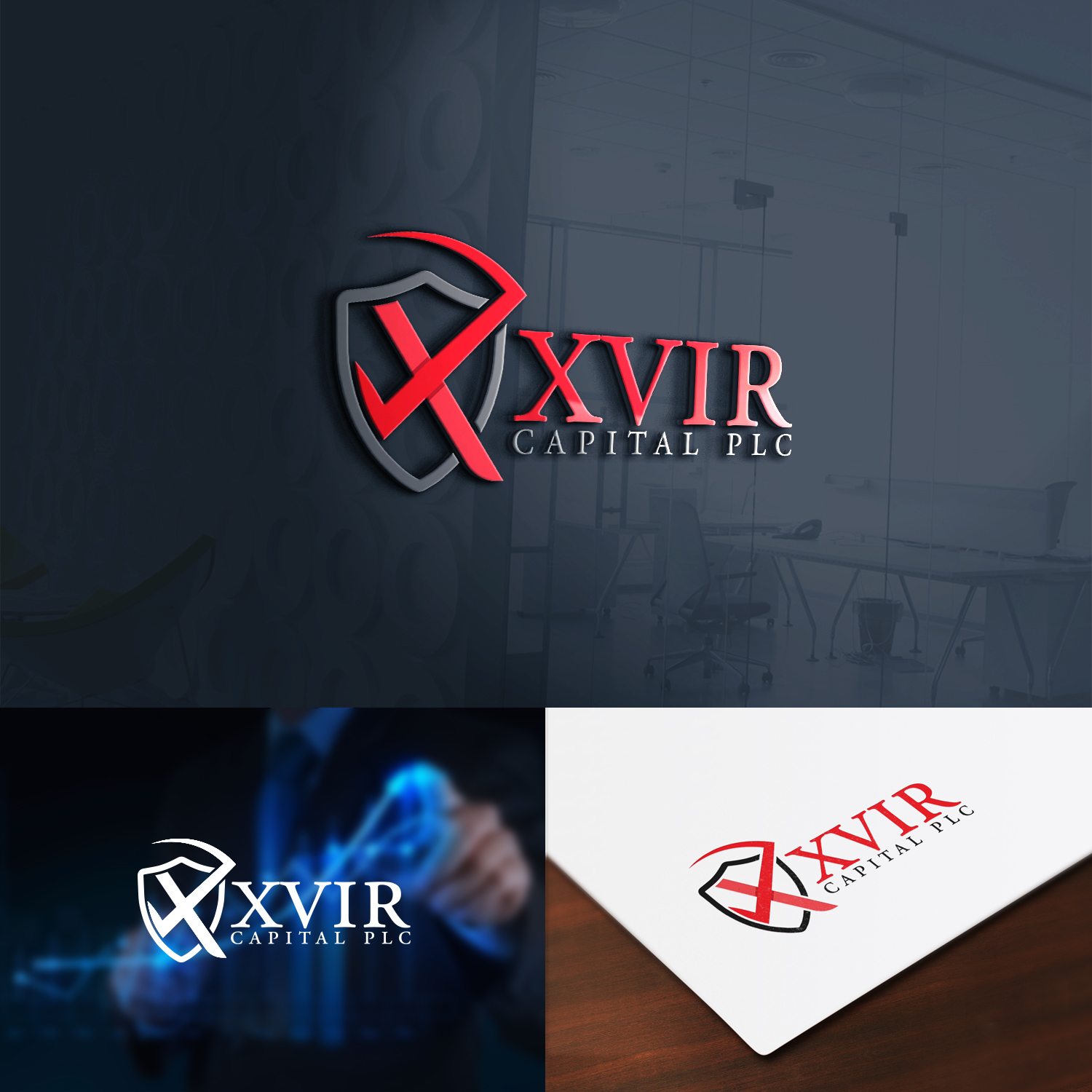 Logo Design by IMD-HUB for Xvir Capital Plc | Design #13502422