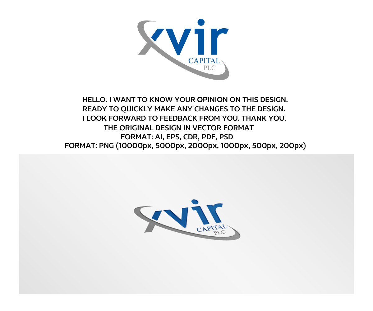 Logo Design by artsterdam for Xvir Capital Plc | Design #13502877