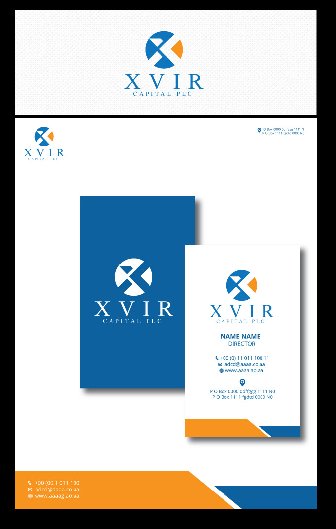 Logo Design by zebronicgraphic for Xvir Capital Plc | Design #13508043