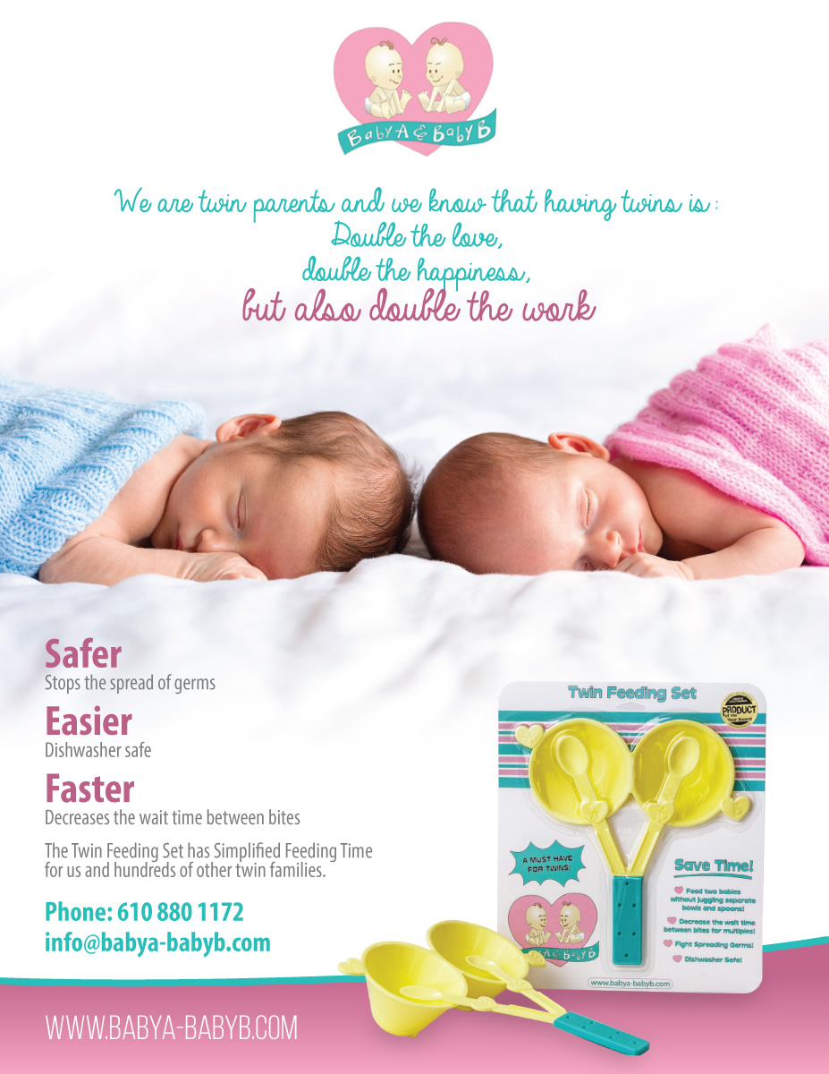 Design Publicitaire par JCR pour Baby A & Baby B LLC | Design #13543236
