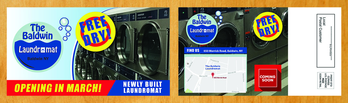 Diseño de Postal por Venus L. Penaflor para Tremont Laundry | Diseño #13574612