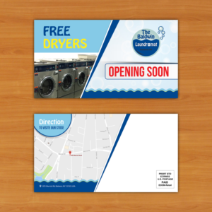 Postcard Design by debdesign for Tremont Laundry | Design: #13517383