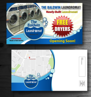 Postcard Design by innovative earth for Tremont Laundry | Design: #13590229