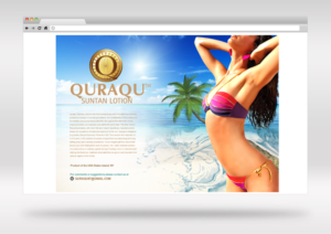 Flyer Design by colortempo for QURAQU SUNTAN LOTION AND SUNSCREEN  | Design #13592098