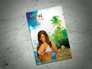 Design de Flyer par Scorpius design pour QURAQU SUNTAN LOTION AND SUNSCREEN  | Design : #13616897