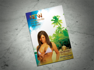 Flyer Design by Scorpius design for QURAQU SUNTAN LOTION AND SUNSCREEN  | Design #13616911