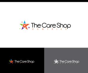 Logo Design by webeezine for The care shop (Dumfries) | Design: #13508523