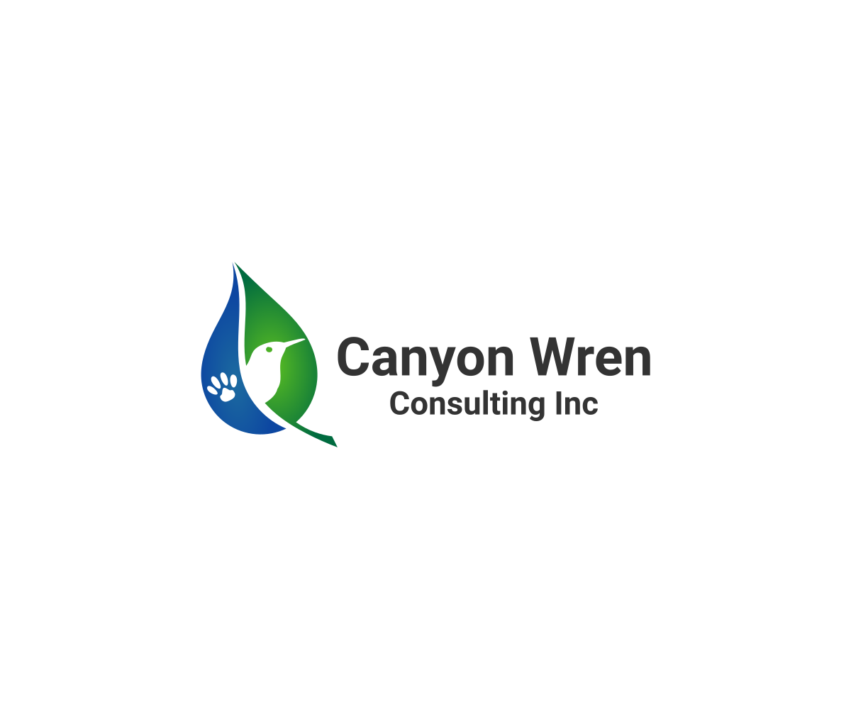 Logo Design by VGB for Canyon Wren Consulting Inc | Design #13509892