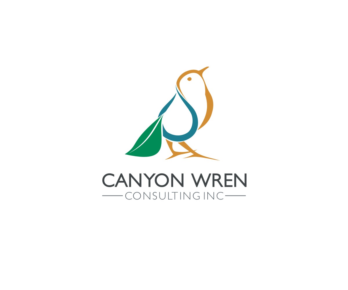 Logo Design by aLiEN designs for Canyon Wren Consulting Inc | Design #13555473