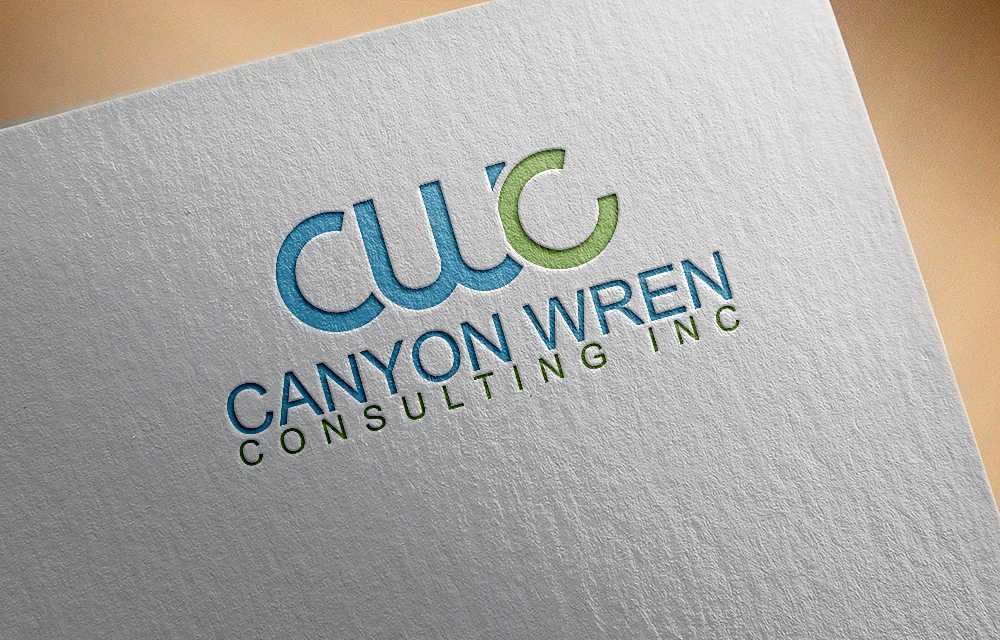 Logo Design by DESIGN Services JK for Canyon Wren Consulting Inc | Design #13505638
