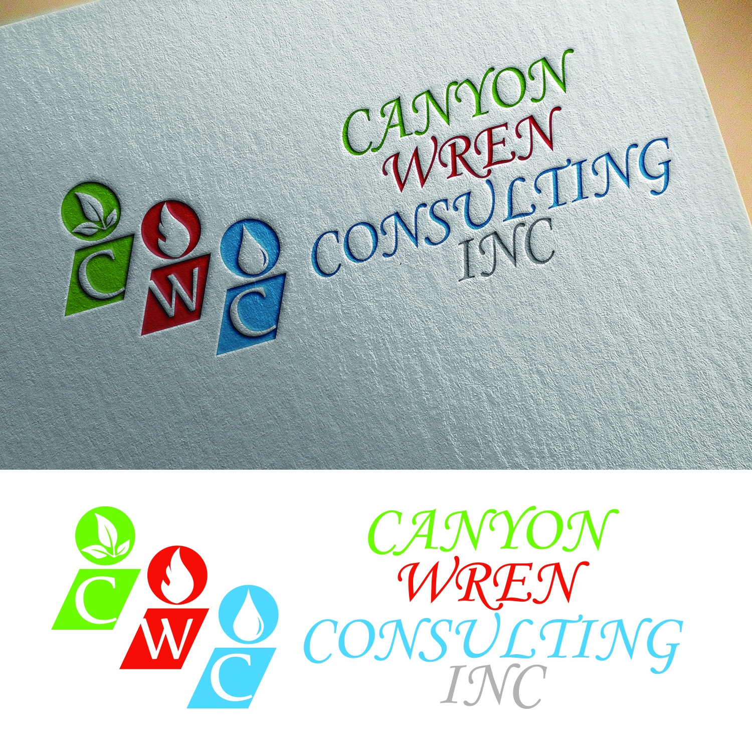 Logo Design by jameskatholine for Canyon Wren Consulting Inc | Design #13505870