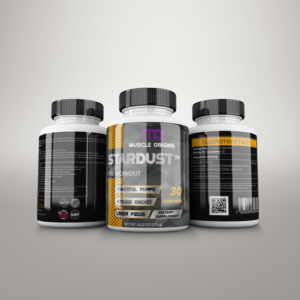 Muscle Origins: Supplement Company Needs Label | Label Design by Shark1