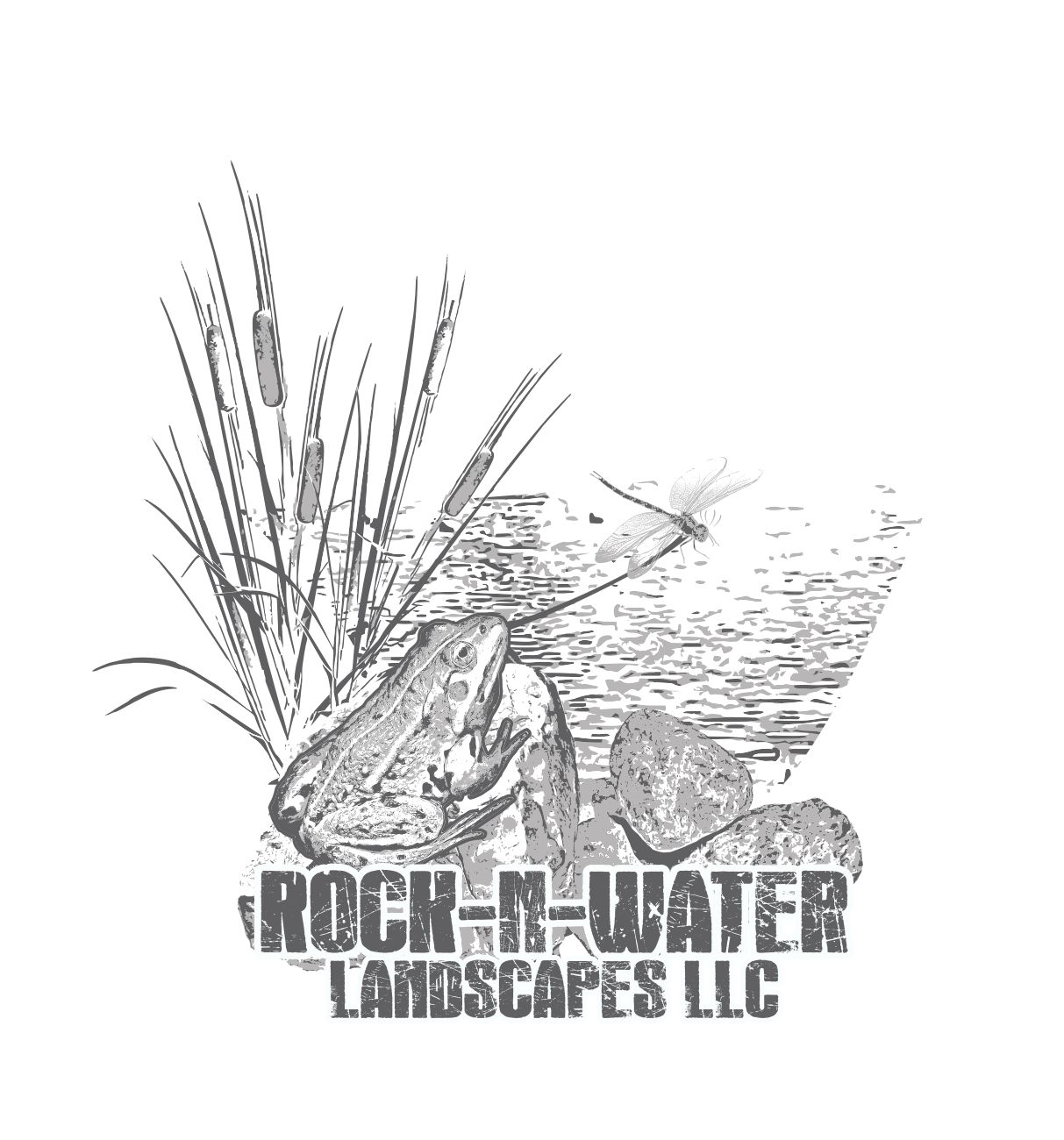 T-shirt Design by takackrist for Rock-N-Water Landscapes LLC | Design #13529087