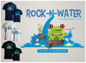Design de T-shirt par mngkw pour Rock-N-Water Landscapes LLC | Design : #13625166