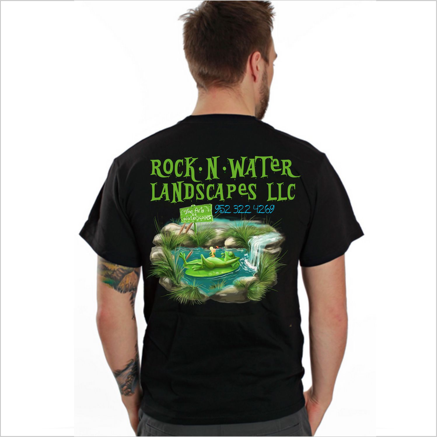 Design de T-shirt par vladst2004 pour Rock-N-Water Landscapes LLC | Design #13679651