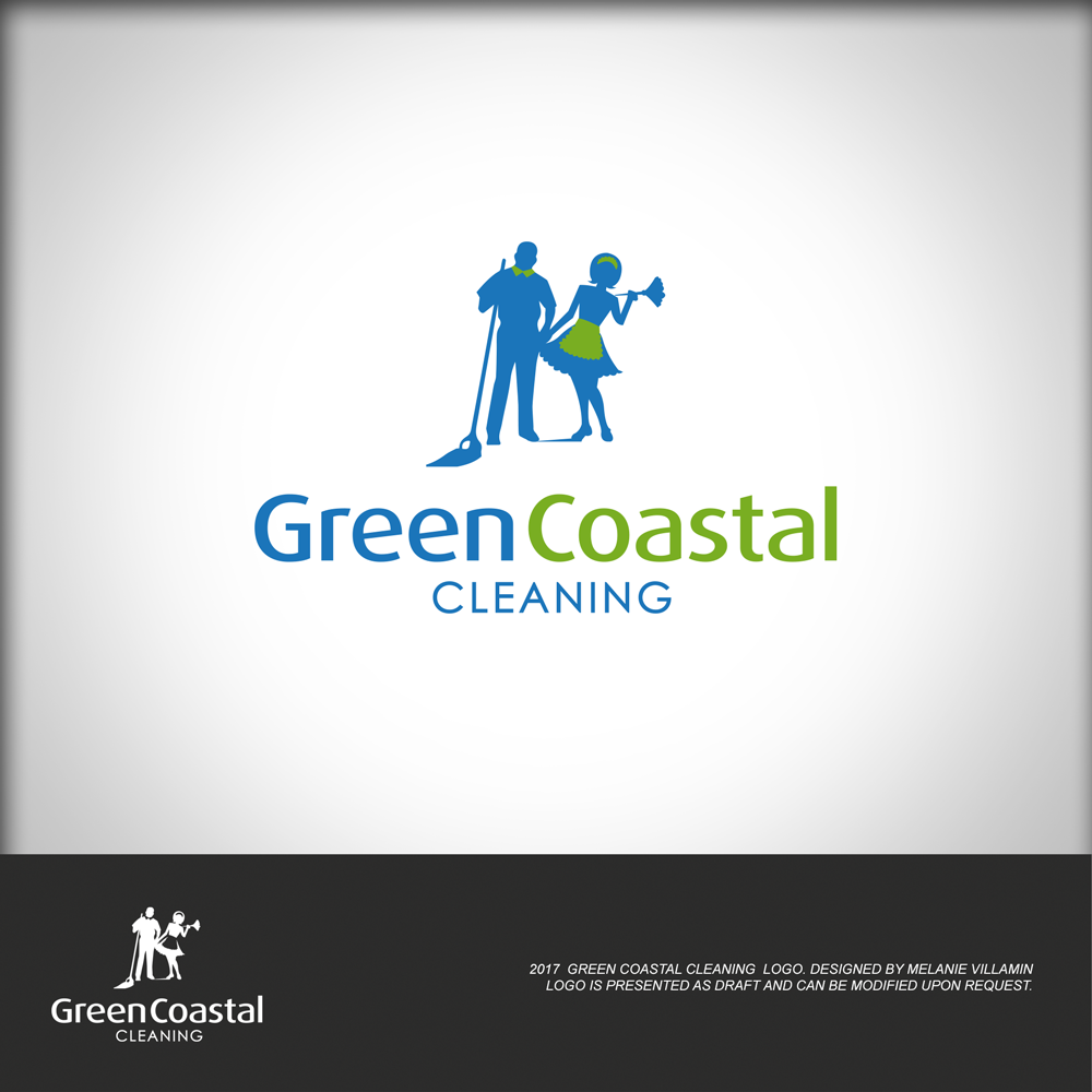 Logo Design by mvillamin for Green Coastal Cleaners  | Design #13546797