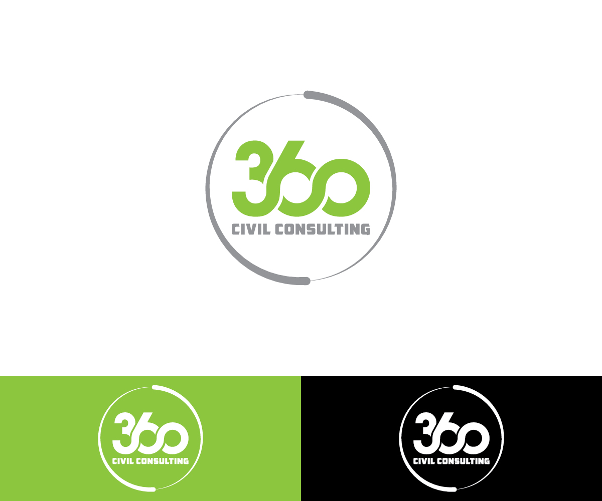 Diseño de Logo por KeyReative_Krowd para 360 Civil Consulting | Diseño #13558601