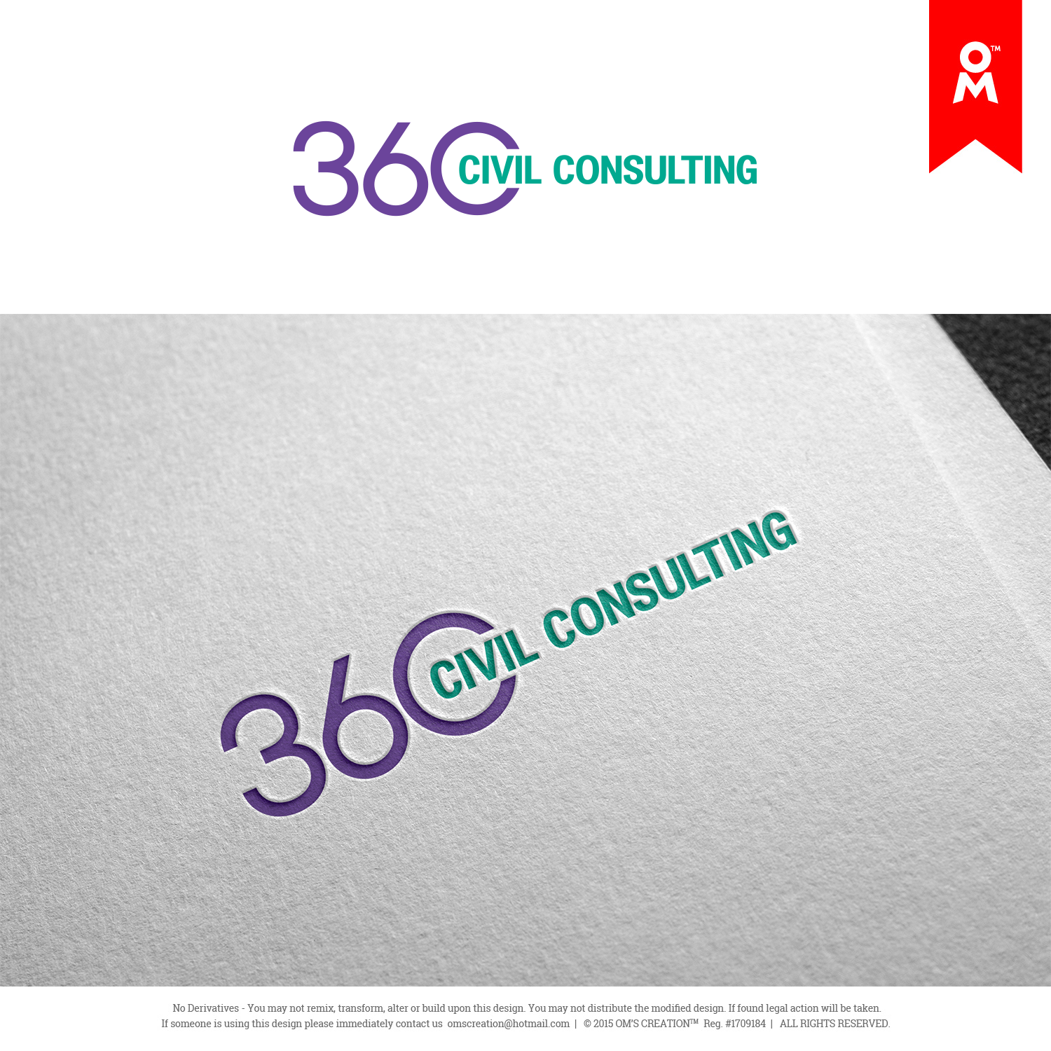 Diseño de Logo por Omee para 360 Civil Consulting | Diseño #13520330